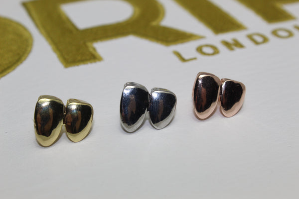 Silver, Gold and Rose Gold - Two Tooth Cap (Plated)