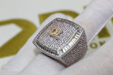 Custom Letter Champion Ring - Silver, Gold and 2 Tone