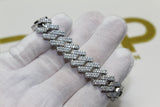 12mm Clasp Cuban Bracelet - 7/8 Inch