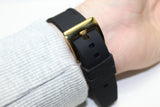 Premium Encrusted Sports Watch - Rubber Strap - Rose or Gold - Unisex - One Size