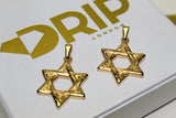 Star Of David Essential Chain - Gold