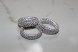 925 Silver 360 Ring - Cubic Zirconia - Silver - With Box