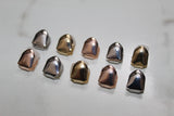 Silver, Gold and Rose Gold - Single Tooth Caps (Plated)