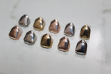 Silver, Gold and Rose Gold - Single Tooth Caps (Plated)