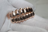 Silver or Rose Gold - Full Mouth Grills (Plated) -  Water Moulded