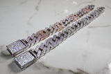 14mm Mariner Clasp Cuban Bracelet - Plated - 7 Inch