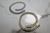 6mm Micro Cuban Bracelet - Plated - 7/8 Inch