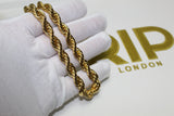 Gold 8mm Rope Chain