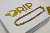 5mm Franco Chain - Silver/Gold