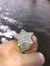 Baguette Star Ring - Size 7