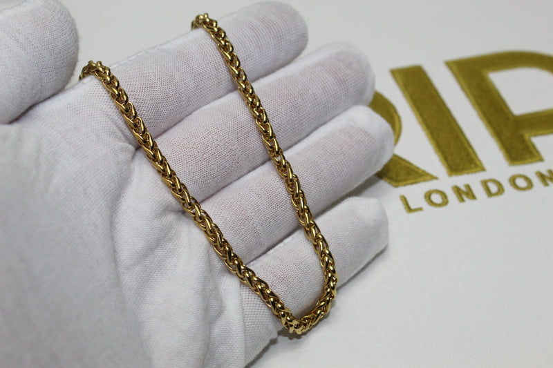 5mm Franco Chain - Silver/Gold