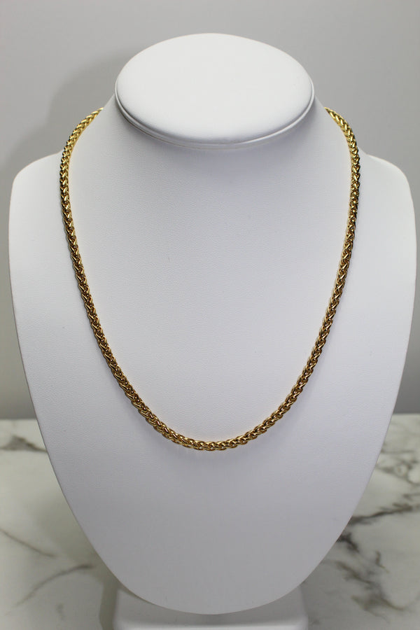 5mm Franco Chain - Silver/Gold