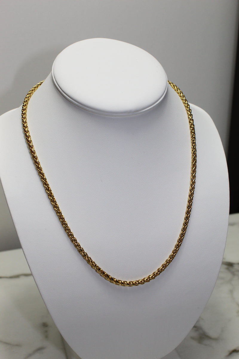 5mm Franco Chain - Silver/Gold