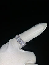 Baguette 1 Row Band Ring - Size 7