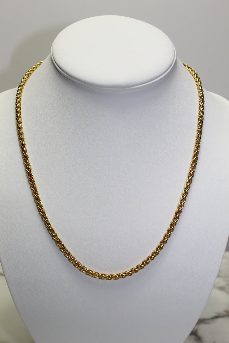 5mm Franco Chain - Silver/Gold